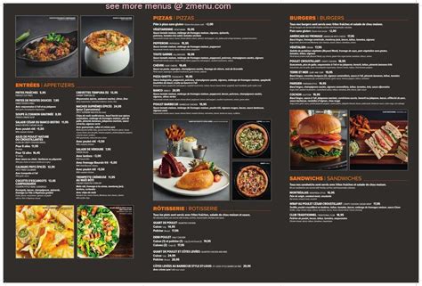restaurant casino lac leamy|hilton lac leamy restaurant menu.